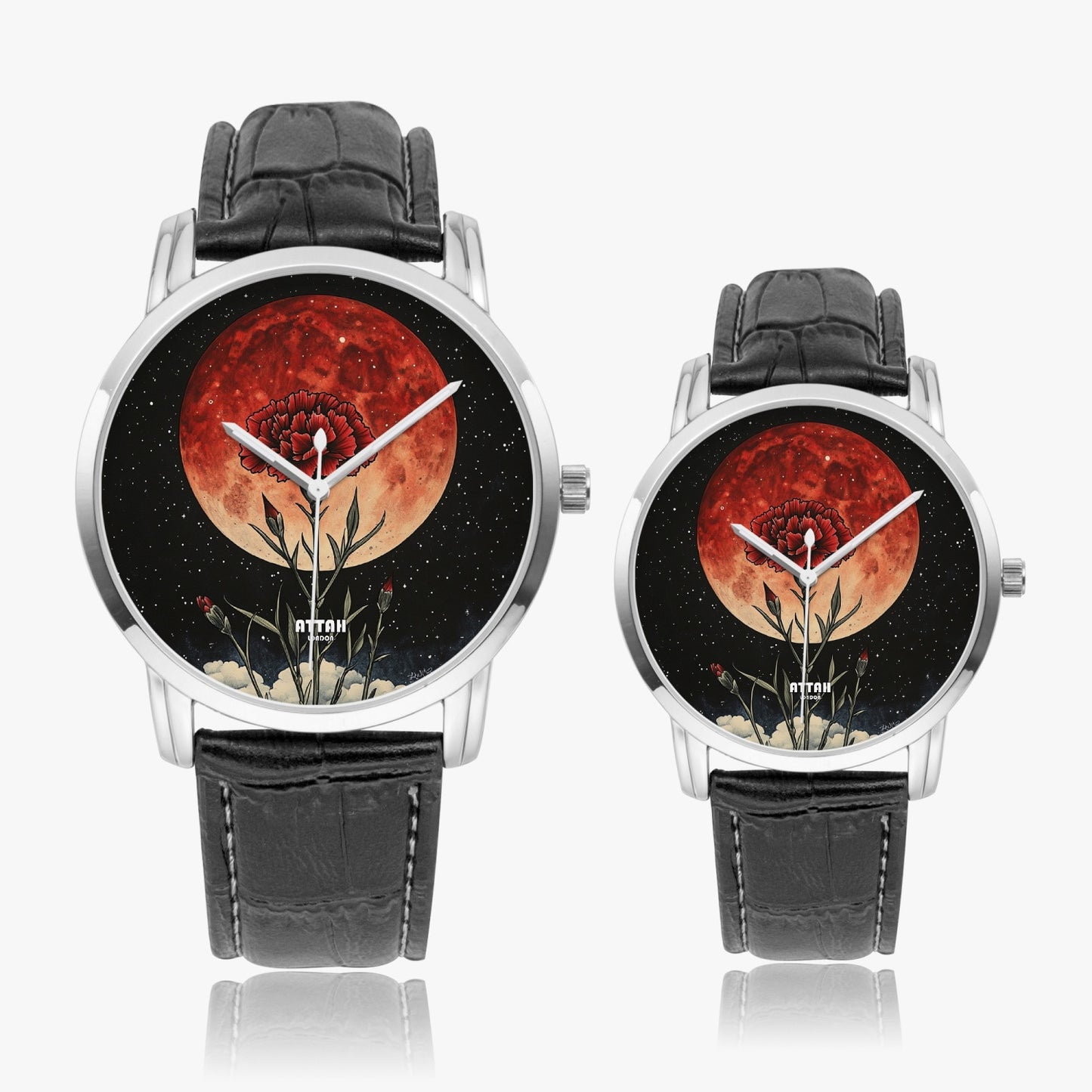 January Moonlight: The Bloodstone & Daffodil Wristwatch