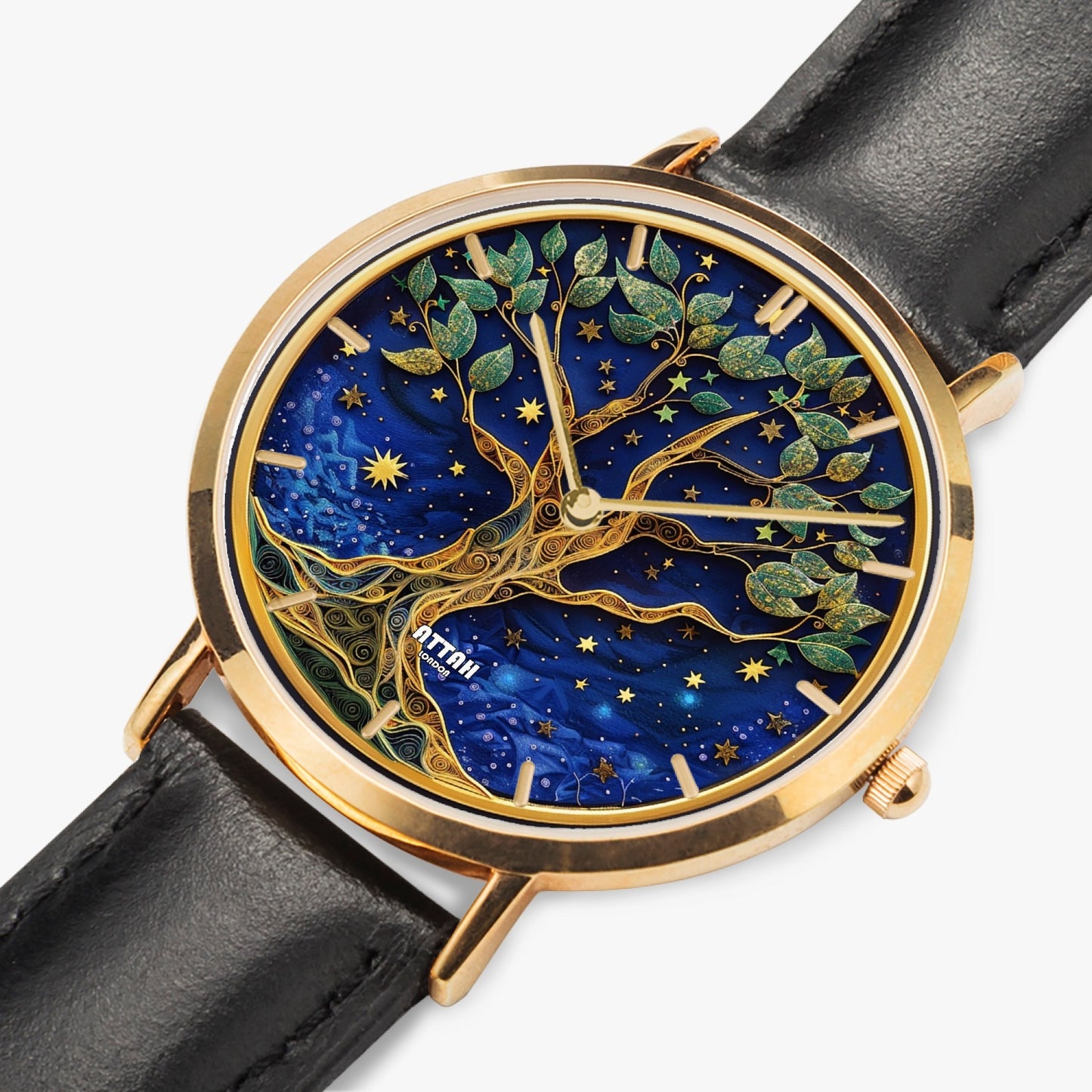 Exquisite Tree of Life Watch | Custom Engraving Available