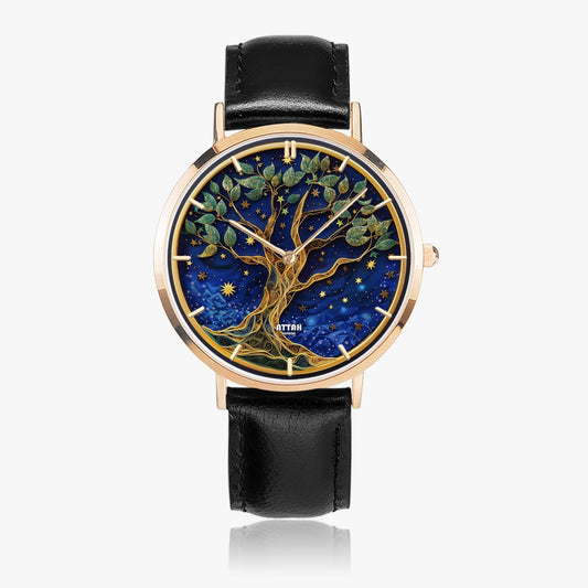 Exquisite Tree of Life Watch | Custom Engraving Available