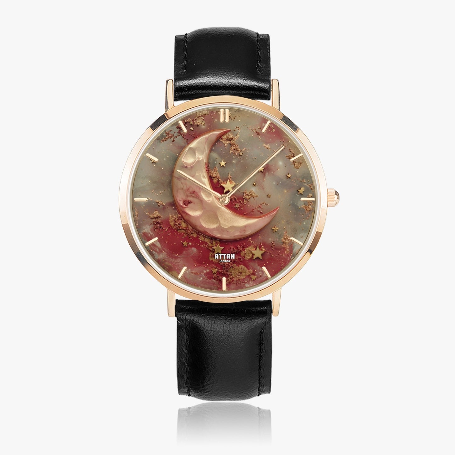 Celestial Moon and Stars Watch