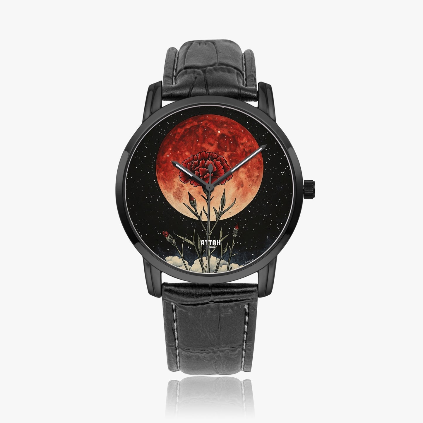 January Moonlight: The Bloodstone & Daffodil Wristwatch