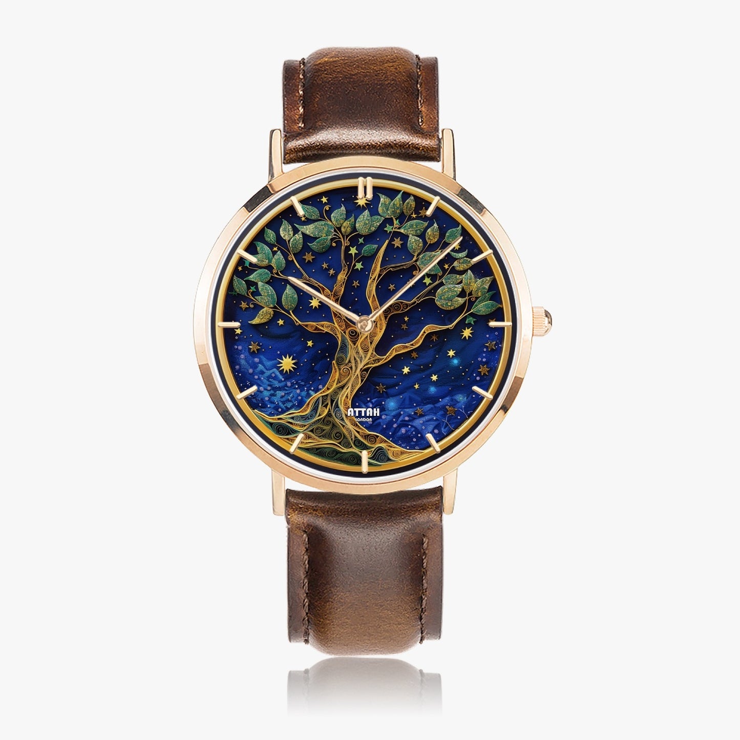 Exquisite Tree of Life Watch | Custom Engraving Available