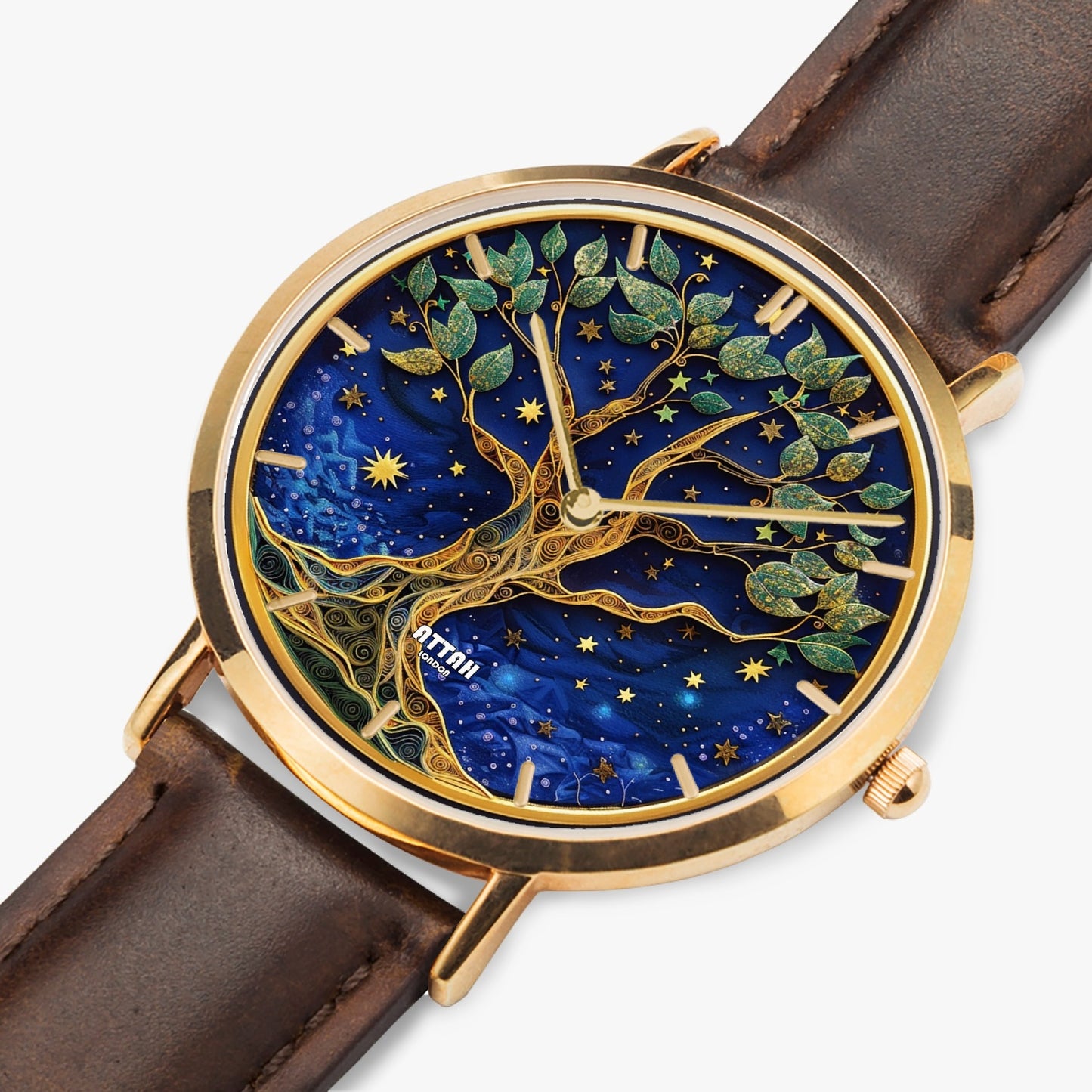 Exquisite Tree of Life Watch | Custom Engraving Available