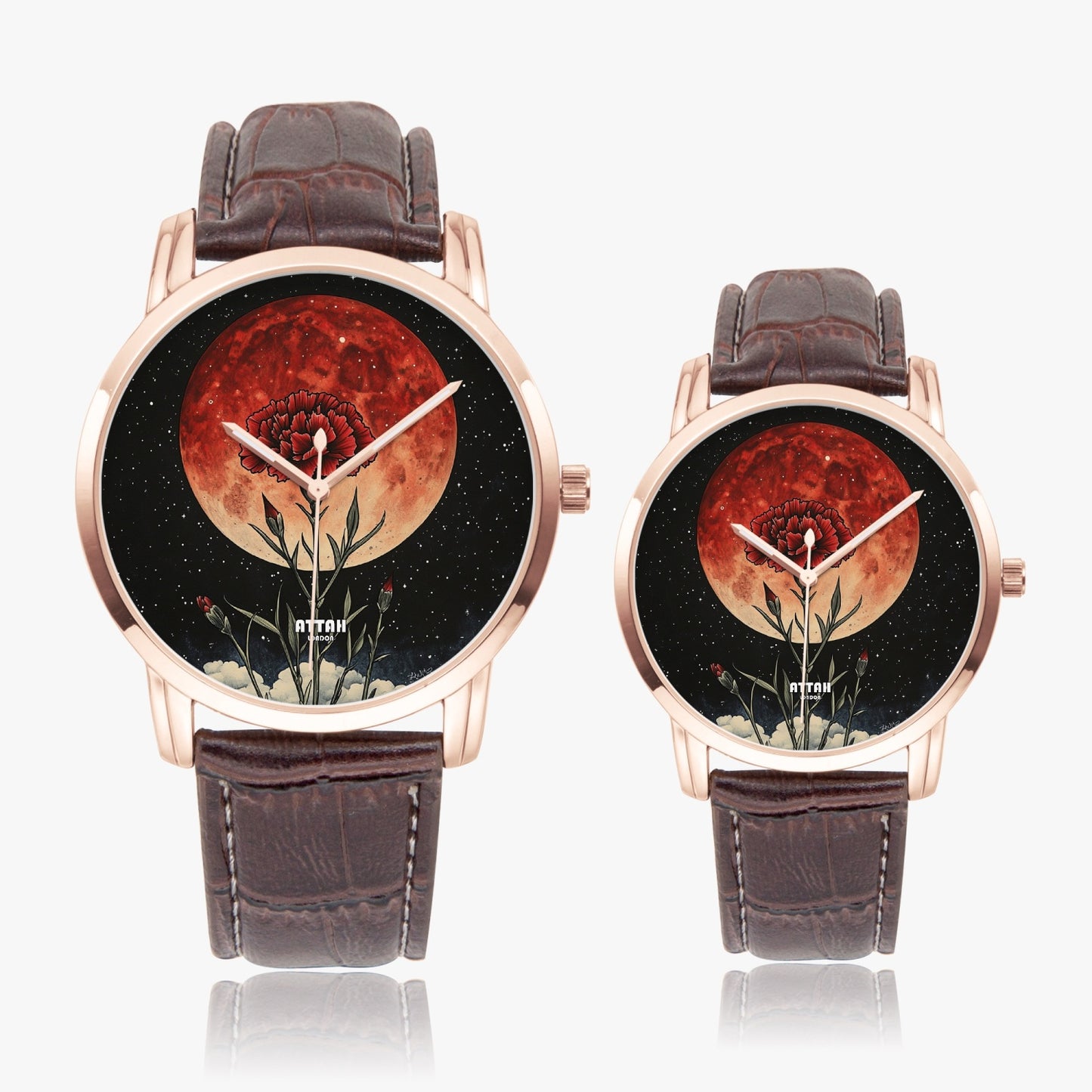 January Moonlight: The Bloodstone & Daffodil Wristwatch