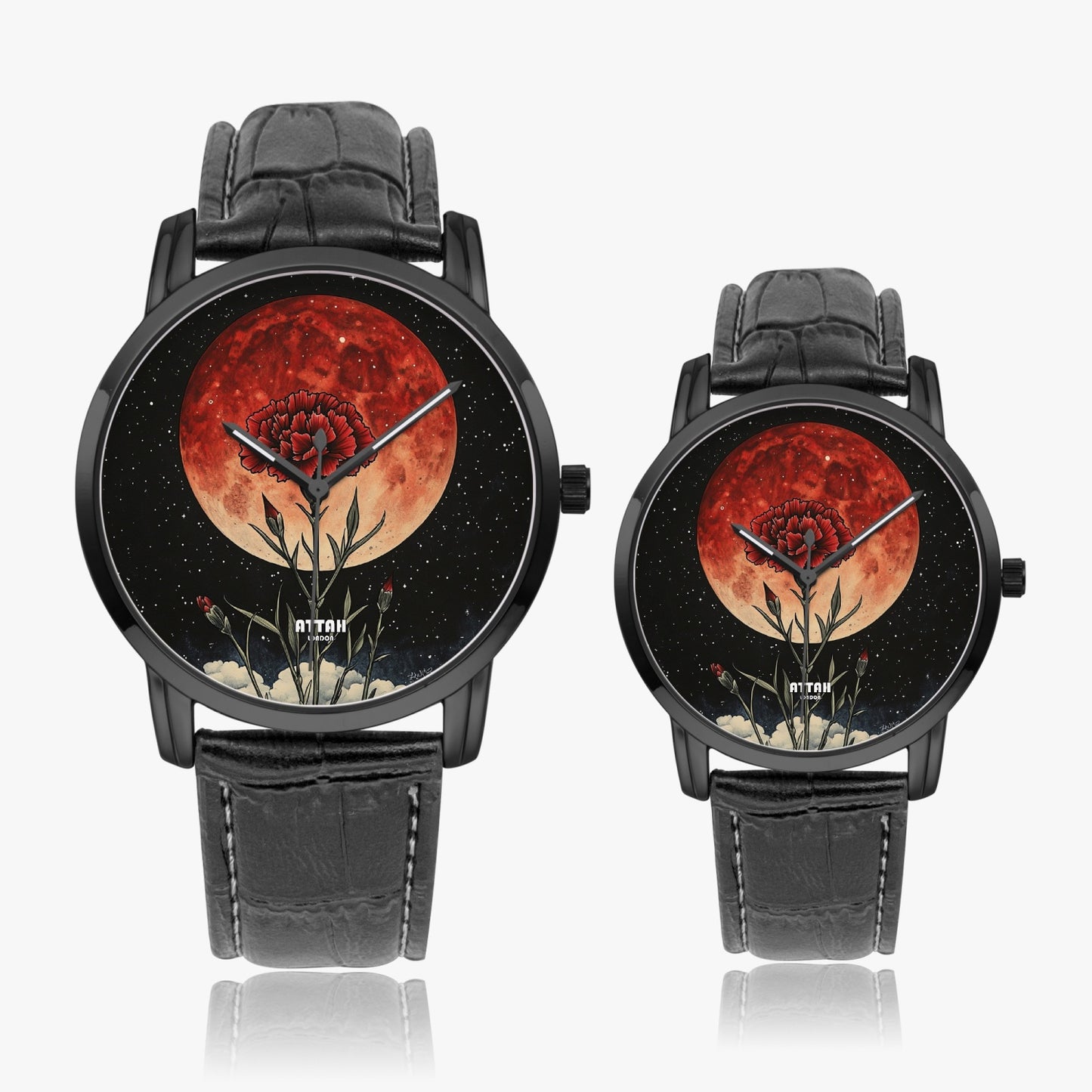 January Moonlight: The Bloodstone & Daffodil Wristwatch