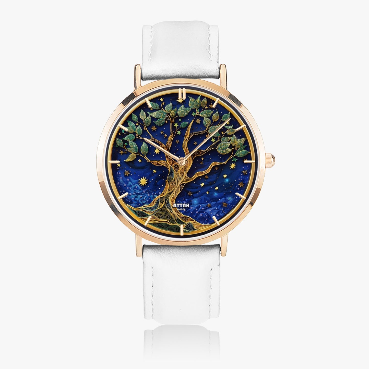 Exquisite Tree of Life Watch | Custom Engraving Available