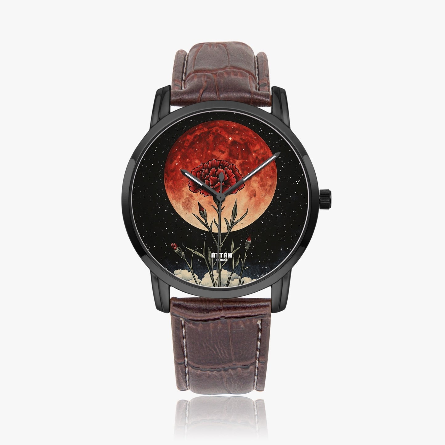 January Moonlight: The Bloodstone & Daffodil Wristwatch