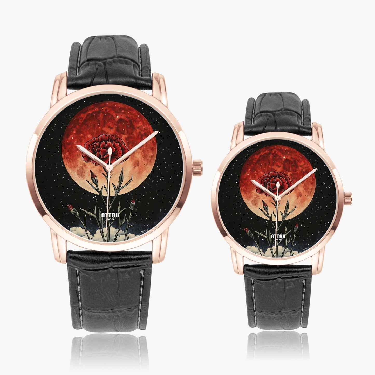 January Moonlight: The Bloodstone & Daffodil Wristwatch