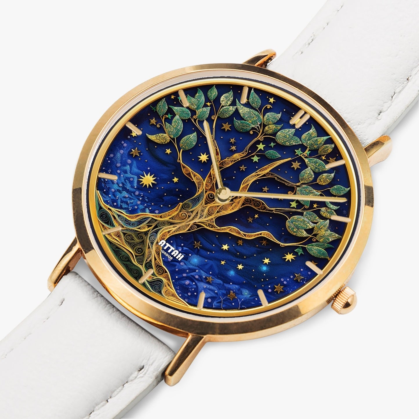 Exquisite Tree of Life Watch | Custom Engraving Available