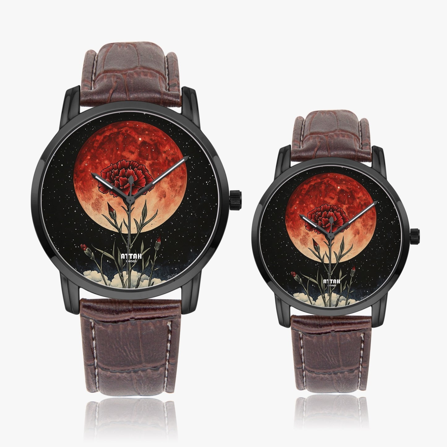 January Moonlight: The Bloodstone & Daffodil Wristwatch