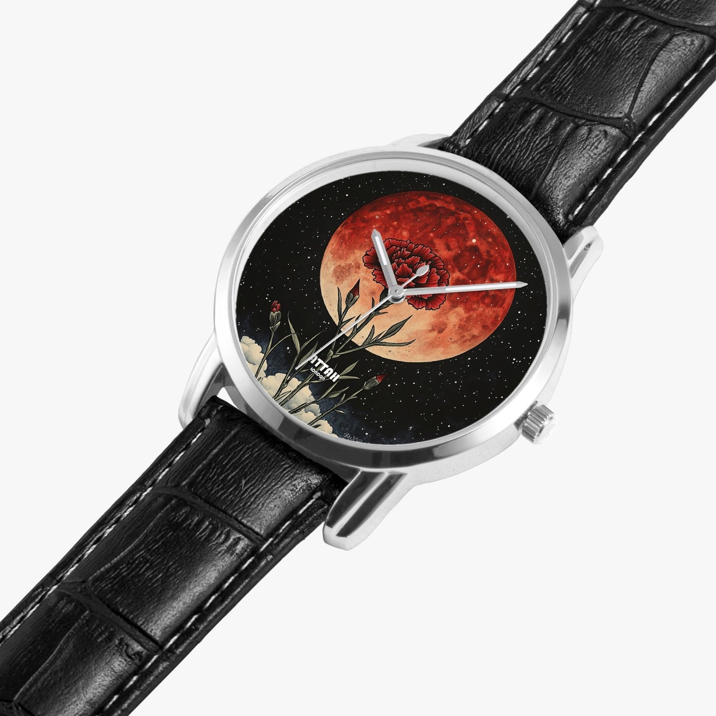 January Moonlight: The Bloodstone & Daffodil Wristwatch