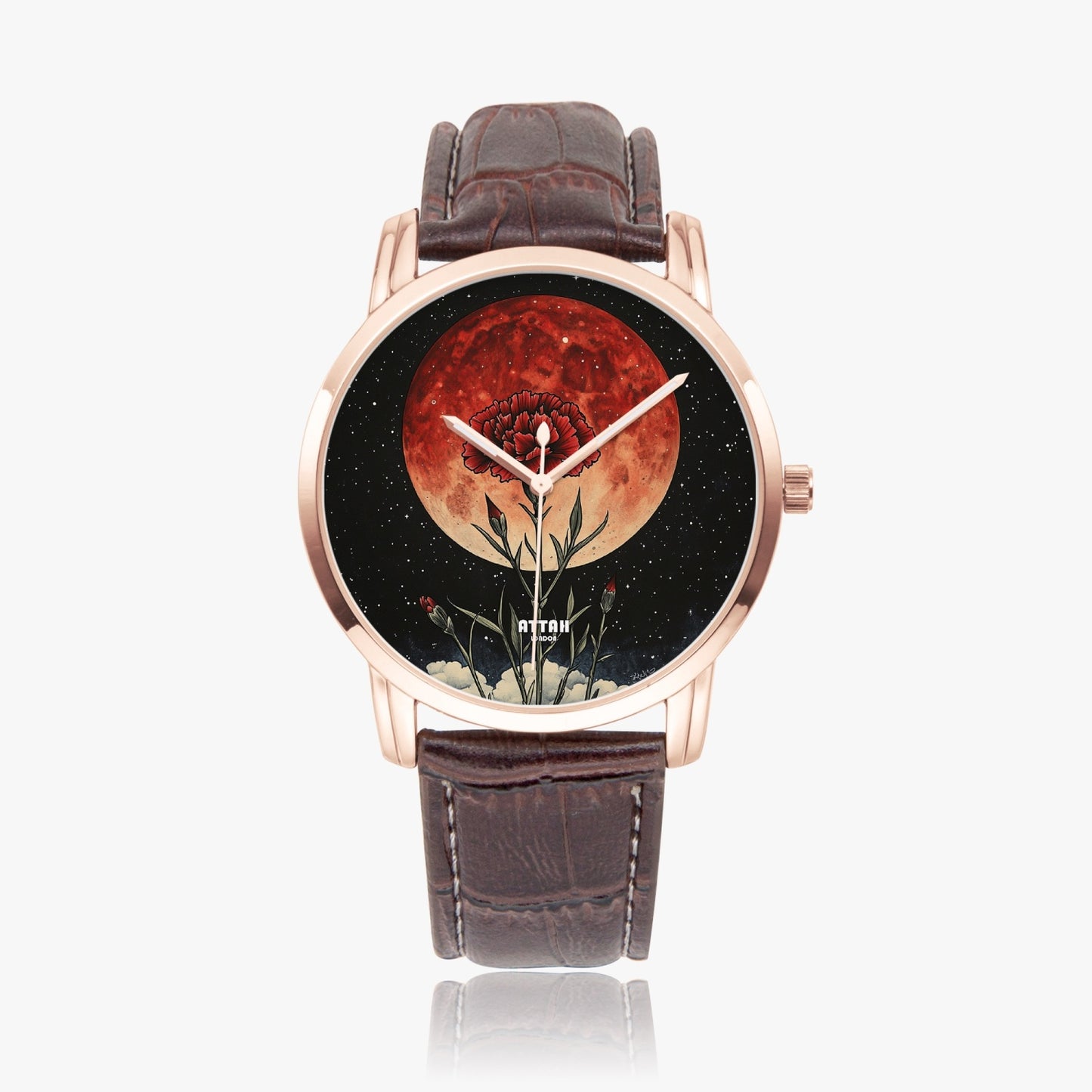 January Moonlight: The Bloodstone & Daffodil Wristwatch